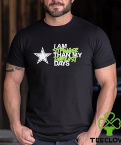 Dallas Cowboys I Am Stronger Than My Darkest Days Shirt