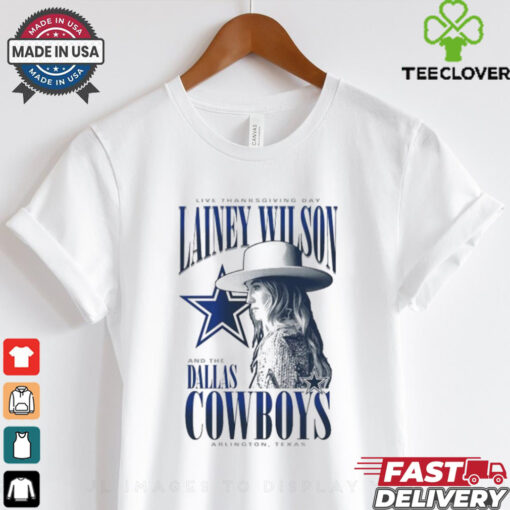 Dallas Cowboys Lainey Wilson Live Thanksgiving Day Arlington Texas Halftime Arlington T Shirts