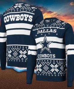 Dallas Cowboys Light Up 2023 Ugly Christmas Sweater