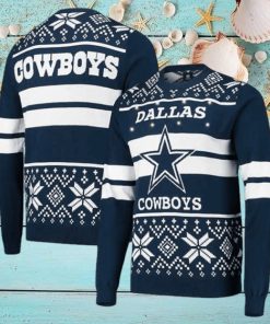 Dallas Cowboys Light Up 2023 Ugly Christmas Sweater