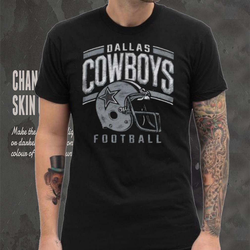 Dallas Cowboys Men's Trip Wordmark Black T Shirt Dallas Cowboys Men's Trip Wordmark Black T Shirt