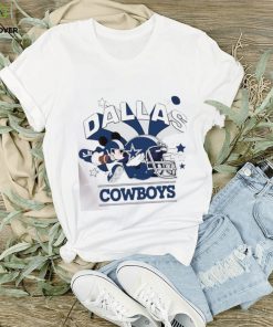 Dallas Cowboys Mickey Mouse Helmet Shirt