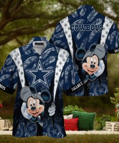 Dallas Cowboys Mickey Mouse NFL Hawaiian Shirt