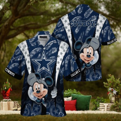 Dallas Cowboys Mickey Mouse NFL Hawaiian Shirt