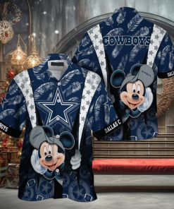 Dallas Cowboys Mickey Mouse NFL Hawaiian Shirt