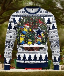 Dallas Cowboys Minion Christmas Ugly Sweater