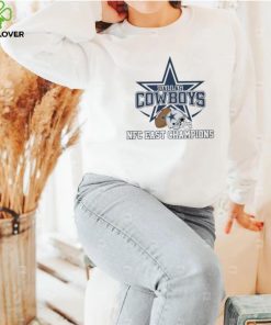 Dallas Cowboys NFC East Champs logo t shirt