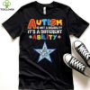 Carolina Panthers NFL Autism Is Not A Disability 2024 Shirt