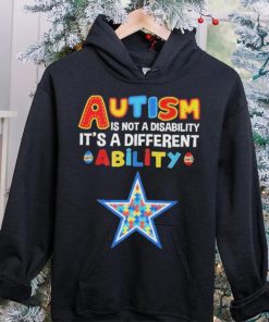 Dallas Cowboys NFL Autism Is Not A Disability Shirt