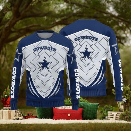 Dallas Cowboys NFL Christmas Knitted Sweater For Men And Women