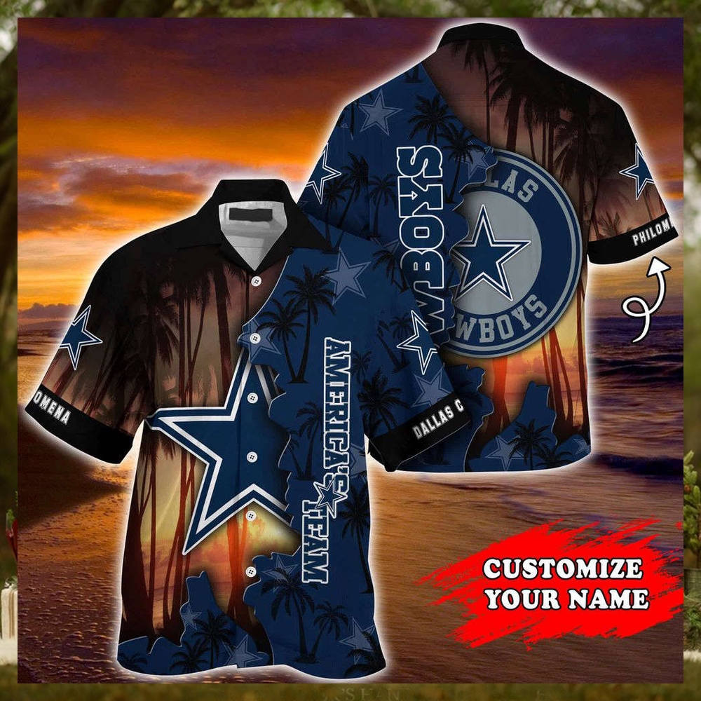 Dallas Cowboys NFL Customized Summer Hawaii Shirt For Sports Enthusiasts