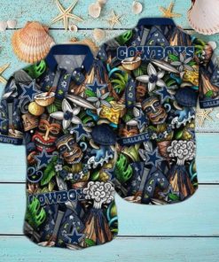 Dallas Cowboys NFL Flower Hawaii Shirt And Tshirt For Fans