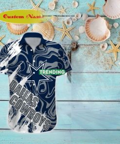 Dallas Cowboys NFL Football Custom Name Hawaiian Shirt