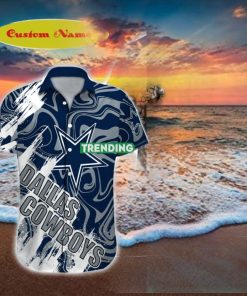 Dallas Cowboys NFL Football Custom Name Hawaiian Shirt