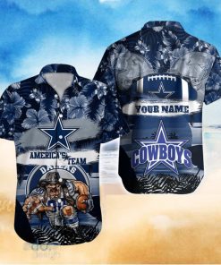 Dallas Cowboys NFL Hawaiian shirt Custom Name Summer Gift