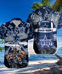 Dallas Cowboys NFL Hawaiian shirt Custom Name Summer Gift 1 Dallas Cowboys NFL Hawaiian shirt Custom Name Summer Gift