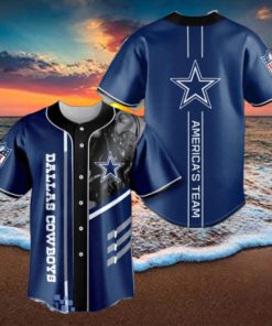 Dallas Cowboys NFL Jersey Baseball Shirt Style Gift Shirt