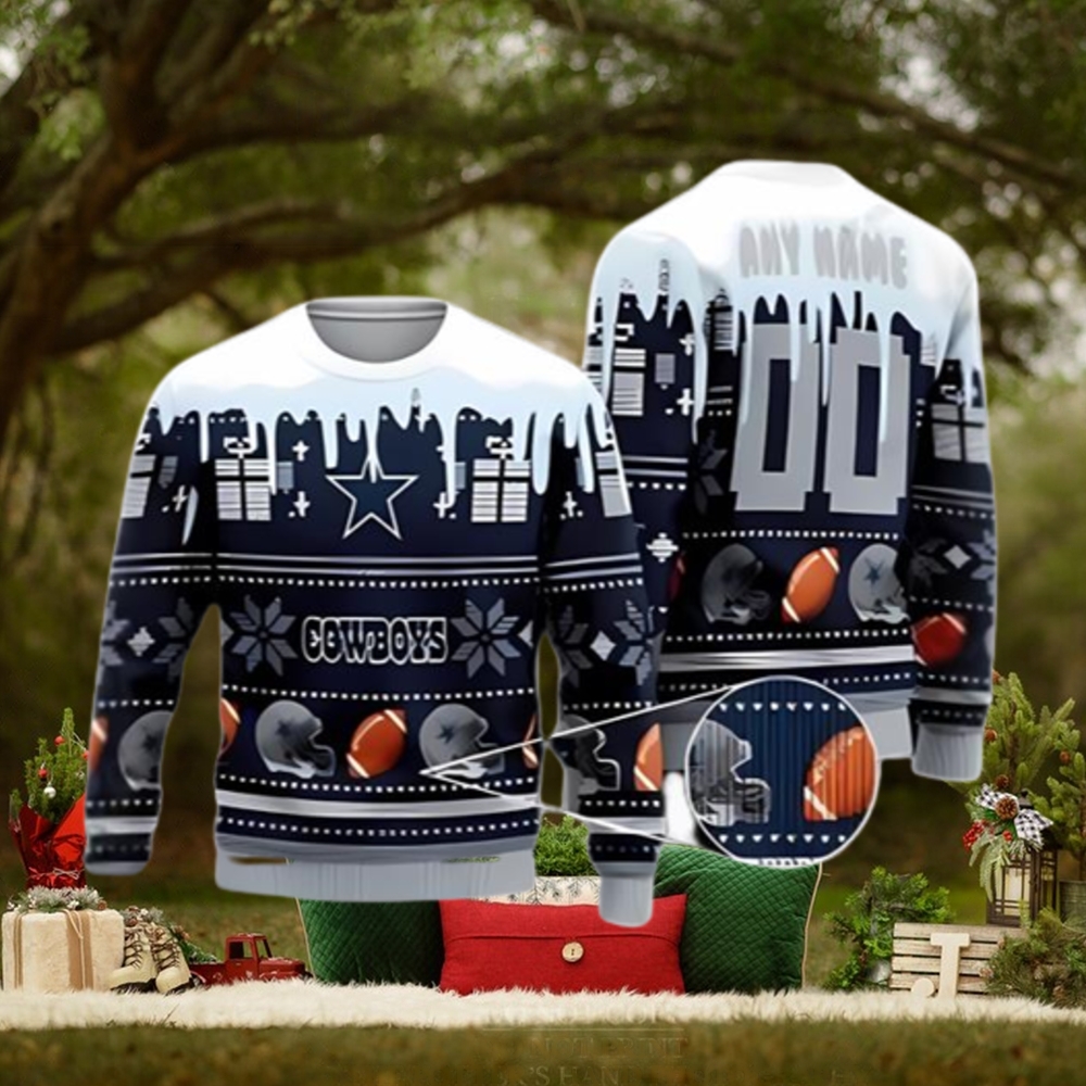 Santa Claus Dallas Cowboys Nfl Christmas Shirt