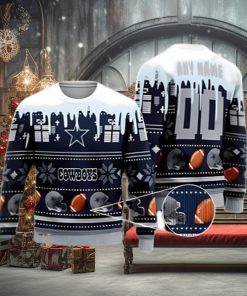 Dallas Cowboys NFL Santa Claus Custom Ugly Christmas Sweater