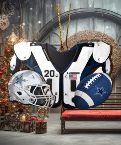 Dallas Cowboys NFL Sport Ornament Custom Your Name And Number