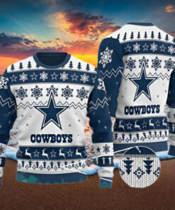 Dallas Cowboys NFL Ugly Sweater, Cowboys Christmas Ugly Sweater