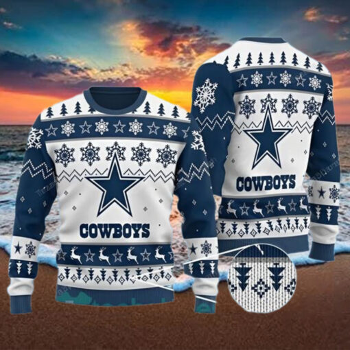 Dallas Cowboys NFL Ugly Sweater, Cowboys Christmas Ugly Sweater