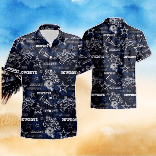 Dallas Cowboys Nfl 3d Men Women Beach Summer Beach Hawaiian Shirt