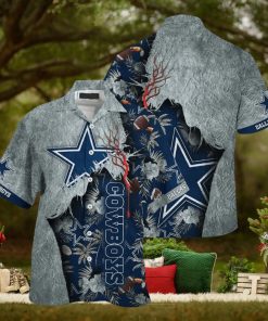 Dallas Cowboys Nfl Hawaiian SAS Tropical Print Sumer Best Gift For Fans