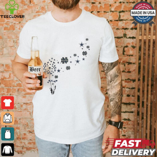Dallas Cowboys & Notre Dame Floral Dandelion Shirt