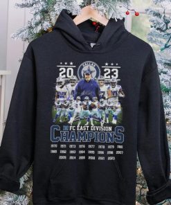 Dallas Cowboys Players 2023 NFC East Division Champions Signatures Shirt 1 Dallas Cowboys Players 2023 NFC East Division Champions Signatures Shirt