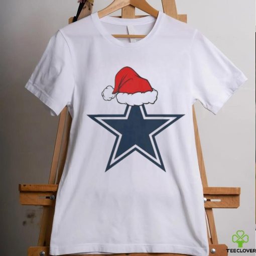 Dallas Cowboys Santa Logo Christmas Holiday 2023 T hoodie, sweater, longsleeve, shirt v-neck, t-shirt