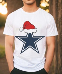 Dallas Cowboys Santa Logo Christmas Holiday 2023 T hoodie, sweater, longsleeve, shirt v-neck, t-shirt