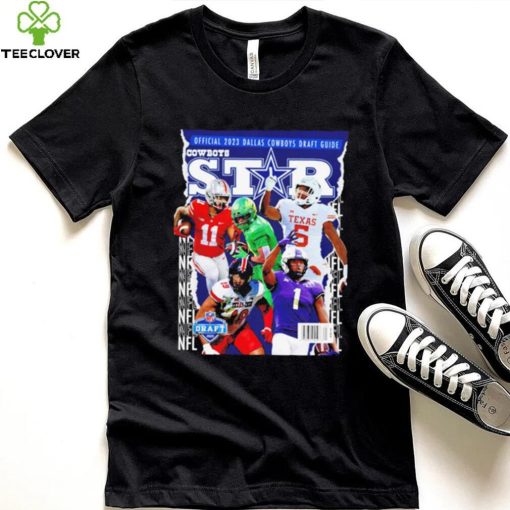 Dallas Cowboys Star Magazine Official 2023 Nfl Draft Guide Shirt