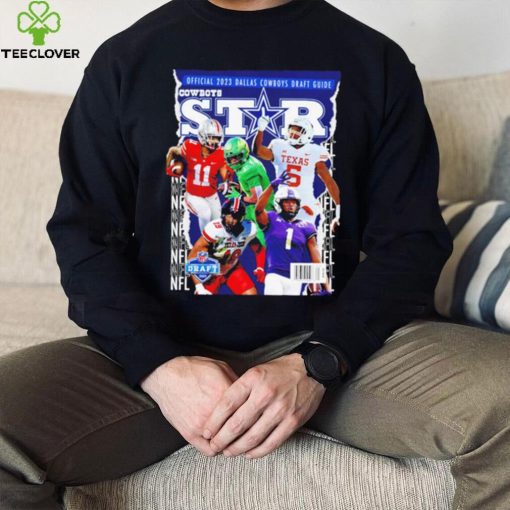 Dallas Cowboys Star Magazine Official 2023 Nfl Draft Guide Shirt