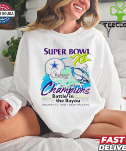 Dallas Cowboys Super Bowl Champions 1975 New Orleans Shirt