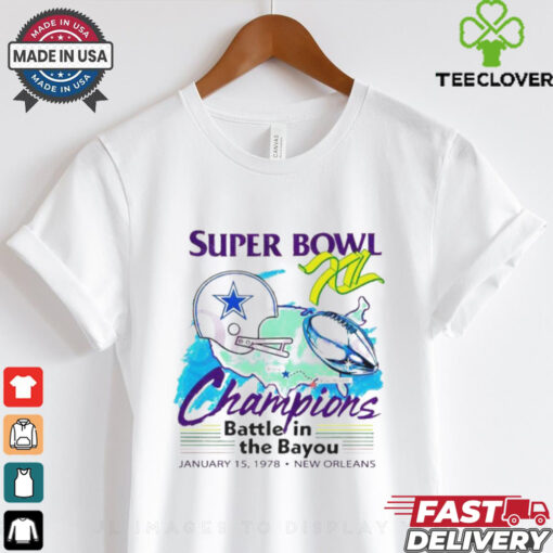 Dallas Cowboys Super Bowl Champions 1975 New Orleans Shirt