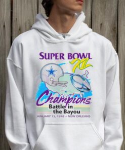 Dallas Cowboys Super Bowl Champions 1975 New Orleans Shirt
