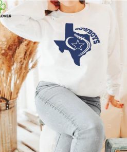 Dallas Cowboys T Shirt Cowboys Nation Map