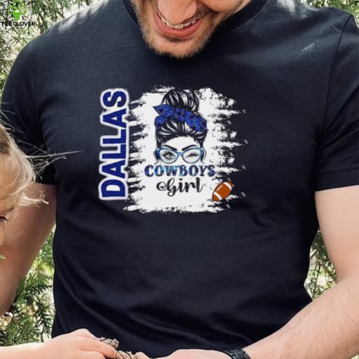Dallas Cowboys T Shirt Dallas Cowboys Girl Bleach