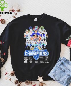 Dallas Cowboys Team player 2024 NFC East Division Champions signature Shirt