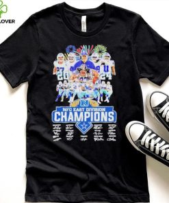 Dallas Cowboys Team player 2024 NFC East Division Champions signature Shirt