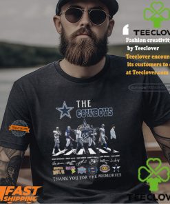 Dallas Cowboys The Cowboys Super Bowl Journey History Thank You T Shirt