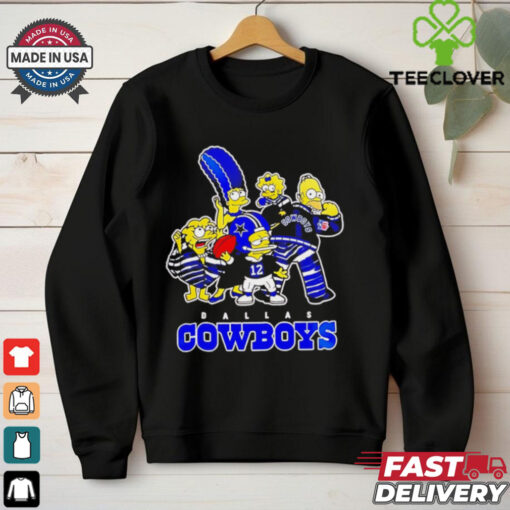 Dallas Cowboys The Simpsons cartoon shirt