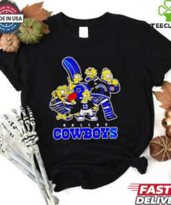 Dallas Cowboys The Simpsons cartoon shirt