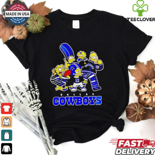 Dallas Cowboys The Simpsons cartoon shirt