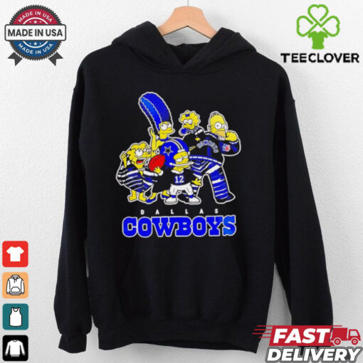 Dallas Cowboys The Simpsons cartoon shirt