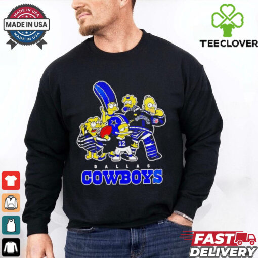 Dallas Cowboys The Simpsons cartoon shirt