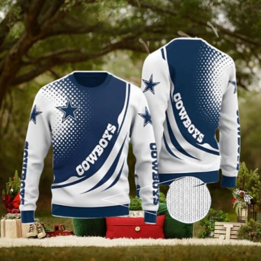 Dallas Cowboys Ugly Christmas Sweater All Over Print Ugly Nice Gift For Everyone