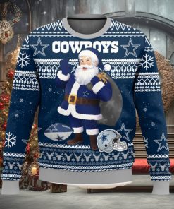 Dallas Cowboys Ugly Sweater 3D Printed Men And Women Christmas Gift