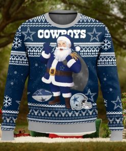 Dallas Cowboys Ugly Sweater 3D Printed Men And Women Christmas Gift